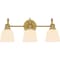 Quoizel Hinton Bath 3 Lights Aged Brass HIN8622AB - alternate 1